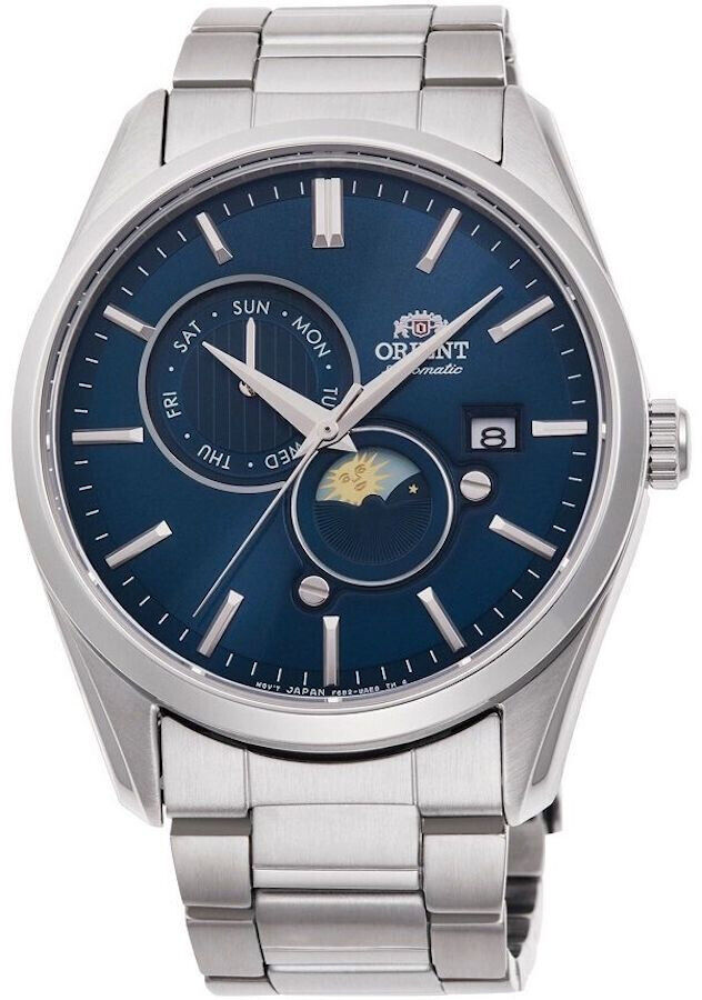Orient RA-AK0308L10B นาฬิกาผู้ชาย Sun and Moon Automatic Men's Watch
