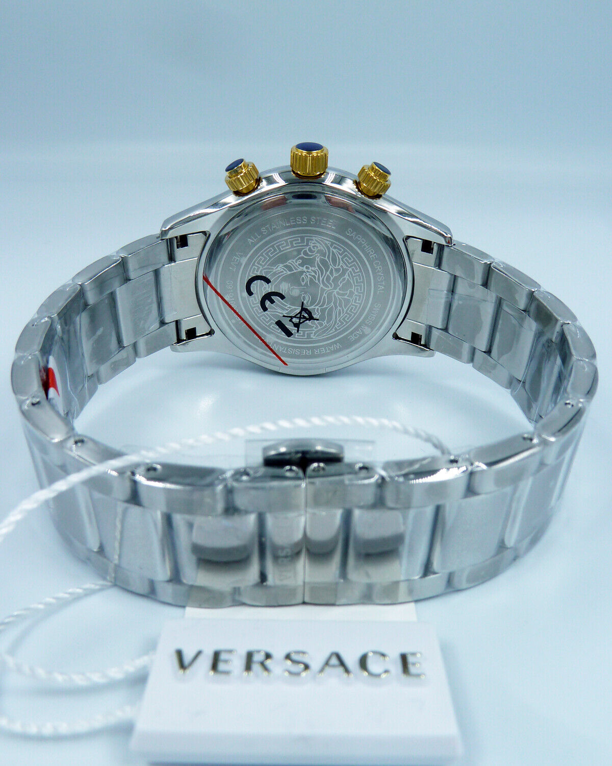 Versace VEV700419 นาฬิกาผู้ชาย Chrono Classic Quartz Men's Watch