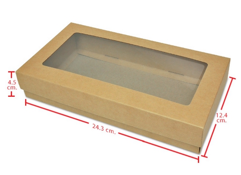 กล่อง BB20W-NF-K01 คราฟท์ฝาครอบ20ใบ