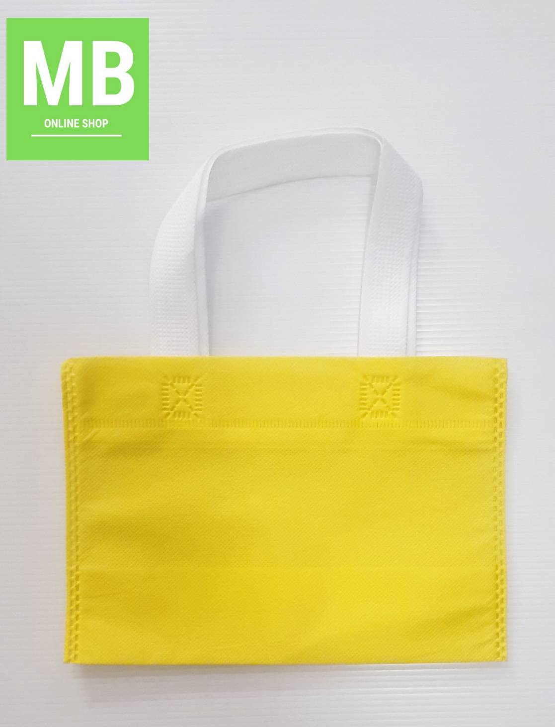 ถุงผ้าสปันบอนด์ ใส่กาแฟ ใส่ขนม งานช๊อต แบบหูหิ้ว (50ใบ/แพ็ค)