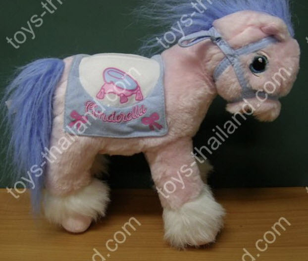 ม้าโพนี่ (Pony horse) สีชมพู ขนาด 10 นิ้ว