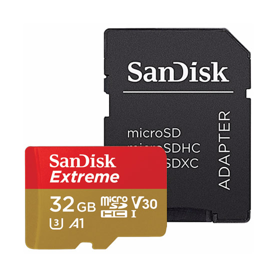SanDisk Extreme Micro SD Card U3 (รับประกันซินแน็คตลอดอายุการใช้งาน)
