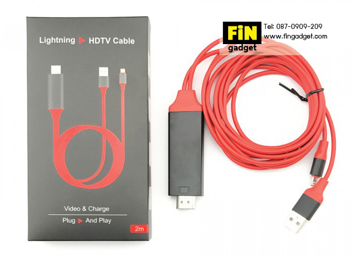 สาย HDTV Lightning to HDMI ต่อ iPhone