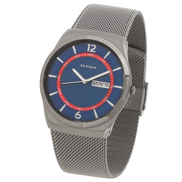 Skagen SKW6503 นาฬิกาผู้ชาย Melbye Gunmetal Steel-Mesh Men's Watch