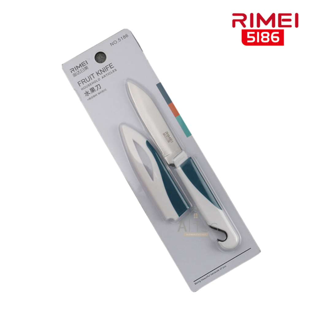 มีดปอกผลไม้ รุ่นRM5186 Jinda RIMEI มีดปอกผลไม้สแตนเลส มีดหั่นผัก