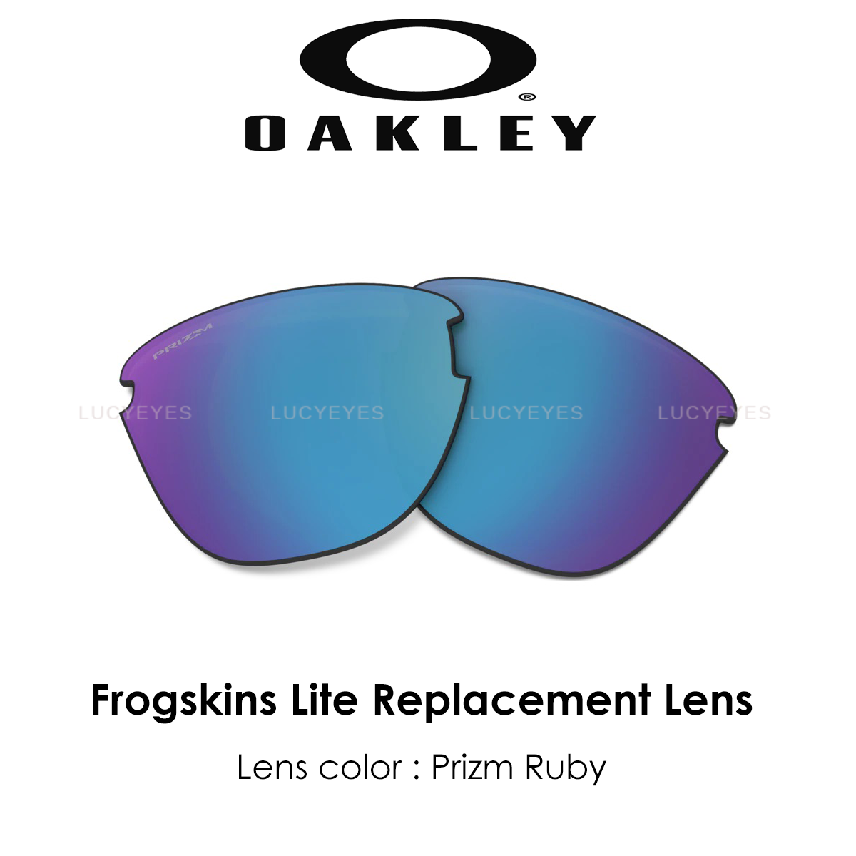 อะไหล่เลนส์ Oakley Frogskins Lite OO9374 - สี Prizm Sapphire
