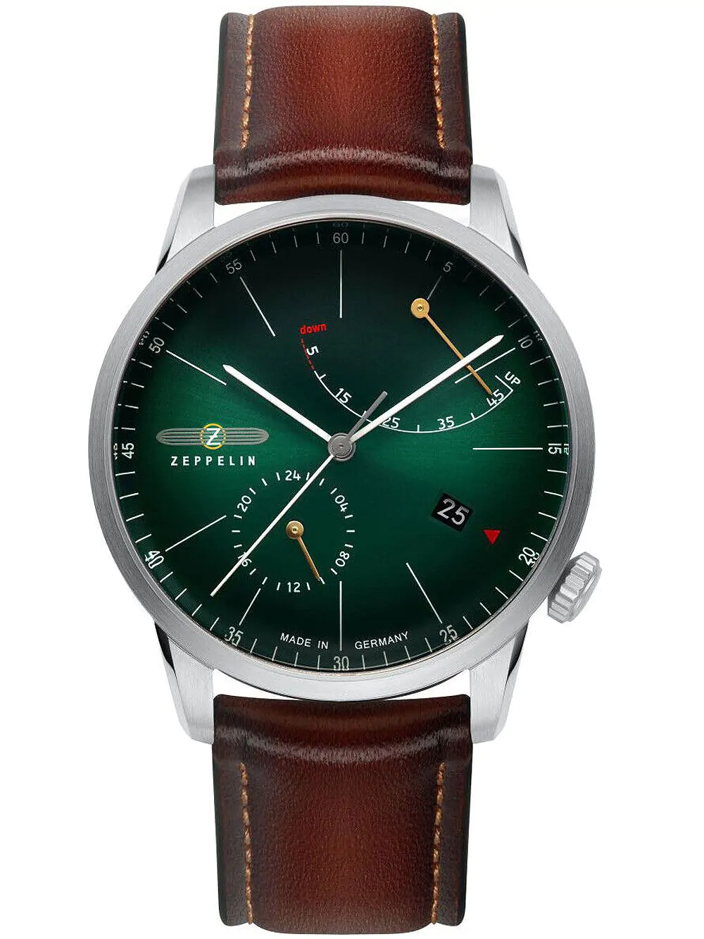 Zeppelin 8366-4 นาฬิกาผู้ชาย Flatline Automatic Men's Watch