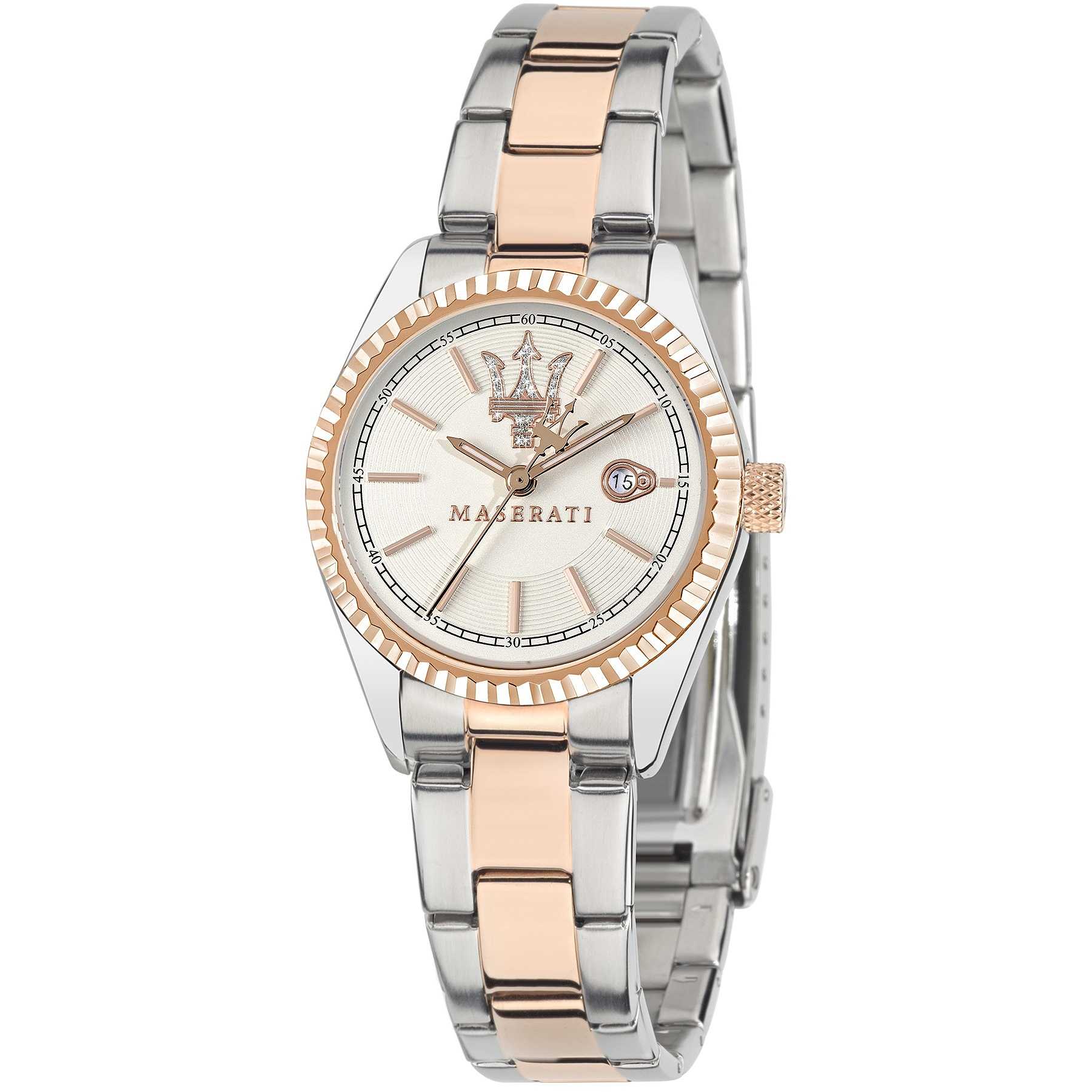 Maserati R8853100504 นาฬิกาผู้หญิง Competizione Quartz Women's Watch