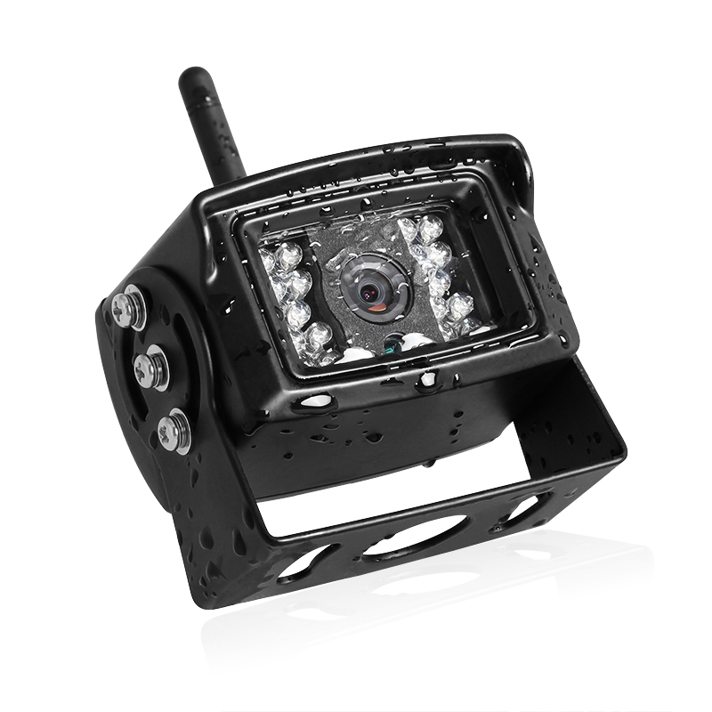 กล้องถอยสำหรับรถบรรทุกพร้อมจอ 7นิ้ว เลนส์กว้างกันน้ำระดับคมชัดเป็น CCD