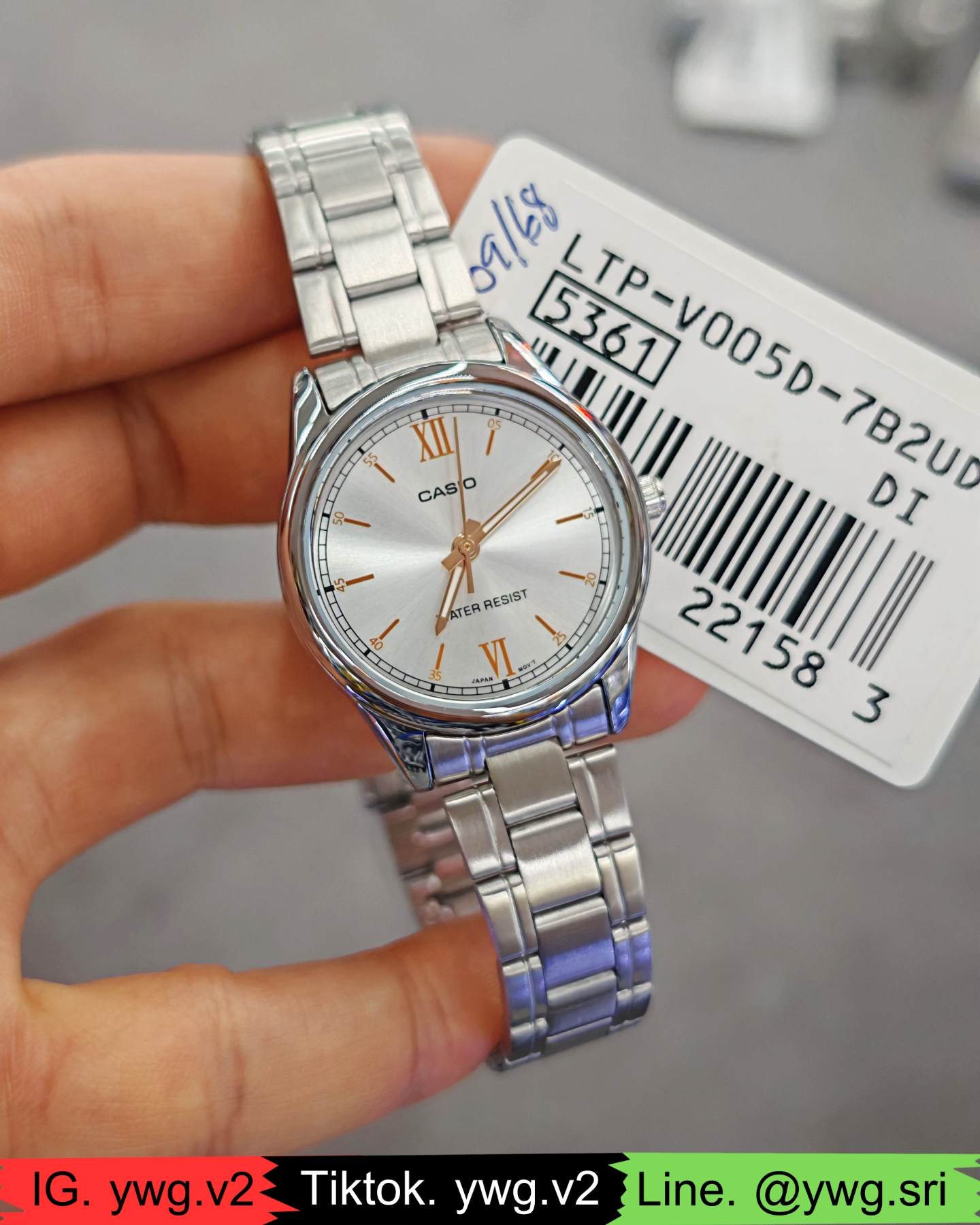 CASIO รุ่น LTP-V005D-7B2