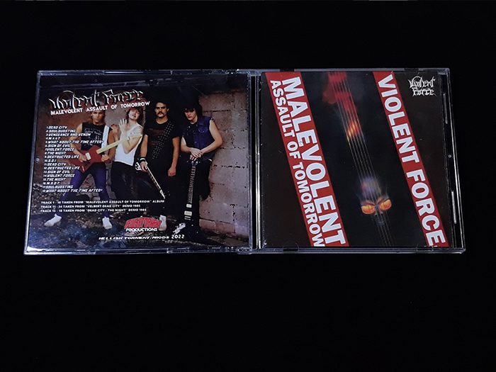 VIOLENT FORCE 'Malevolent Assault Of Tomorrow' CD