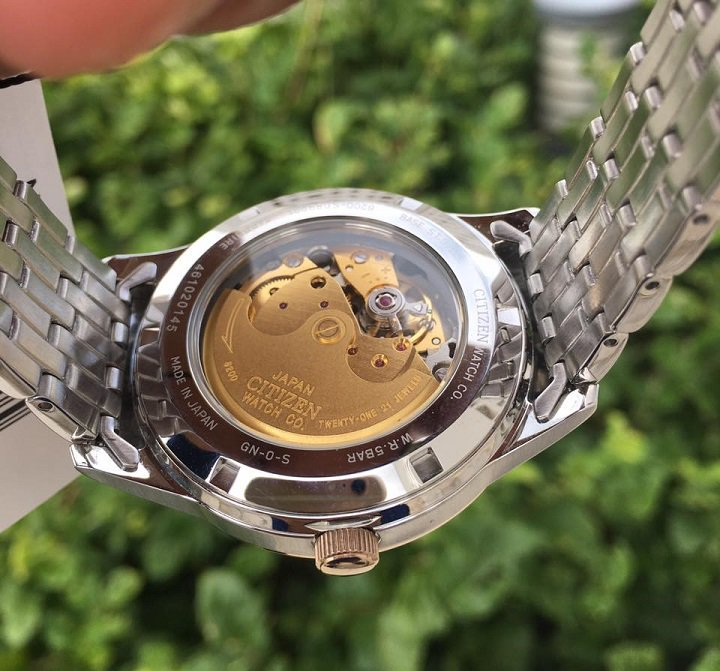 Citizen NH7504-52E นาฬิกาผู้ชาย Automatic Two-Tone Made in Japan Men's Watch