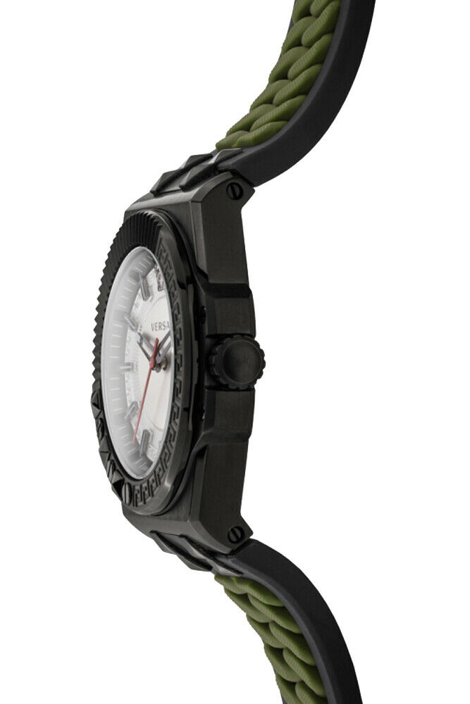 Versace VEDY00419 นาฬิกาผู้ชาย Chain Reaction Quartz Swiss Made Men's Watch