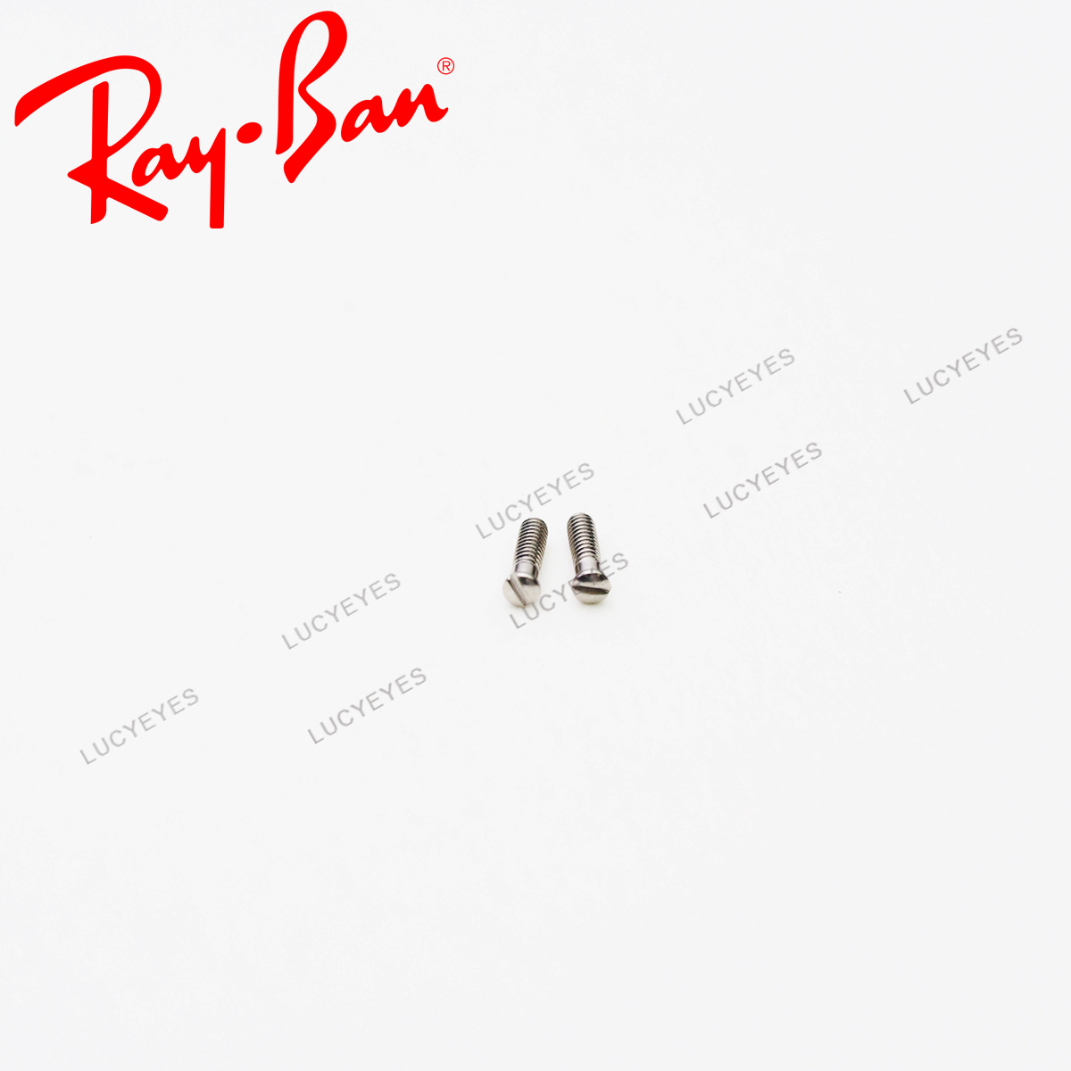 น๊อตแว่น RAYBAN แท้ 100% RB4181F สีเงิน