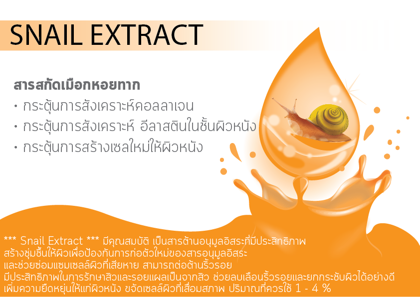 สารสกัดเมือกหอยทาก 25 ml