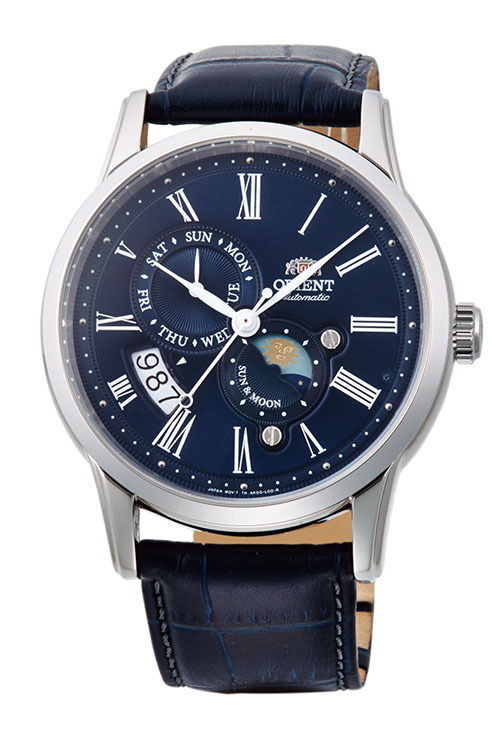 Orient SAK00005D นาฬิกาผู้ชาย Sun and Moon Automatic Men's Watch