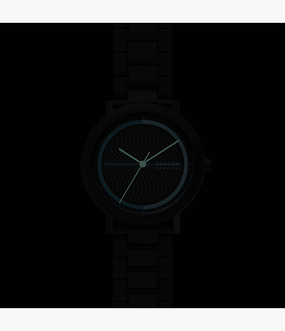 Skagen SKW6769 นาฬิกาผู้ชาย Aaren Ocean Three-Hand Caviar Quartz Men's Watch