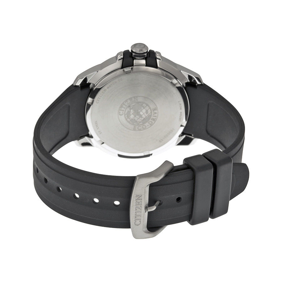 Citizen AW1150-07E นาฬิกาผู้ชาย Citizen Eco Drive รุ่น AW1150-07E, AR Black Dial Men's Watch