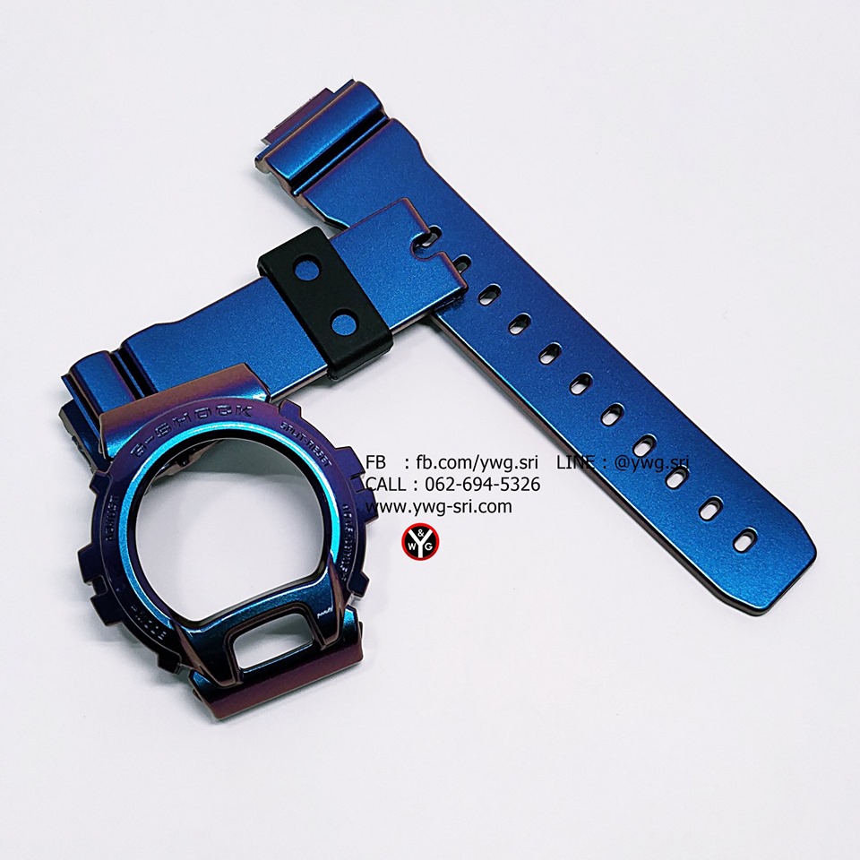 กรอบสาย G-SHOCK แท้ สีไทเท ใส่ได้รับรุ่น DW-6900