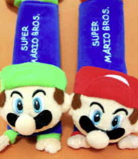 ชุดหุ้มเข็มขัดนิรภัย Mario (ชุด 2 ชิ้น)