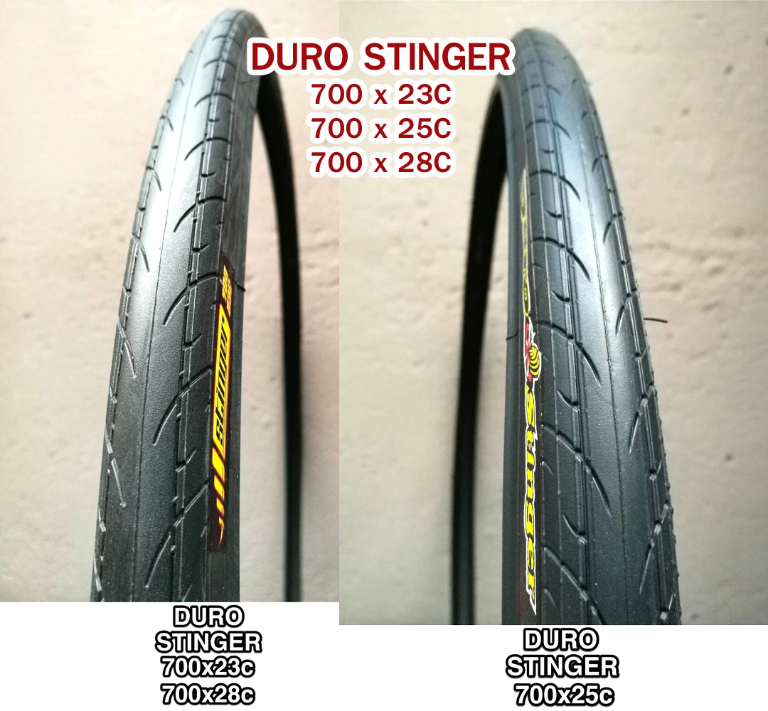 ยางจักรยาน 700 x 23C / 700 x 25C / 700 x 28C - DURO STINGER