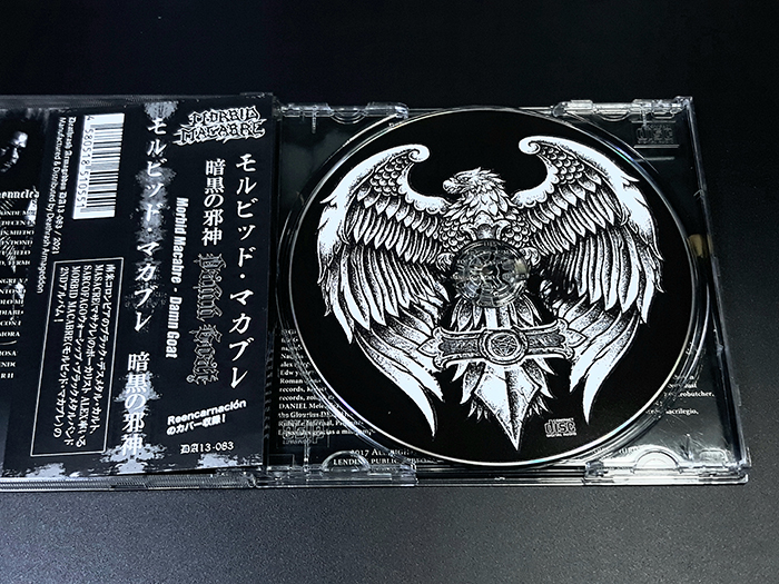 MORBID MACABRE'Damn Goat' Cd.