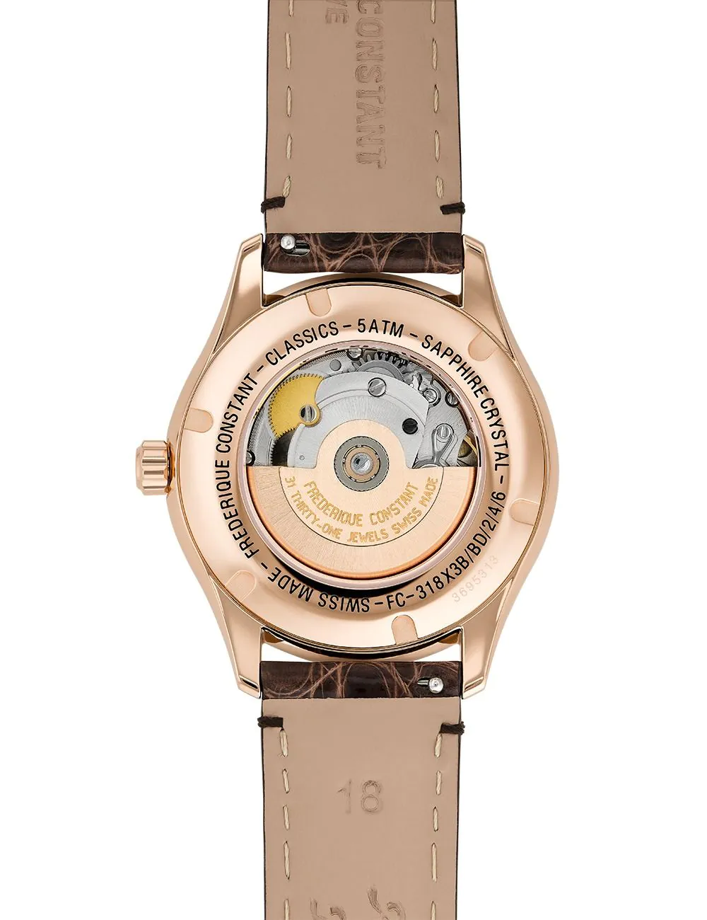 Frederique Constant FC-318MPC3B4 นาฬิกาผู้หญิง Automatic Women's Watch