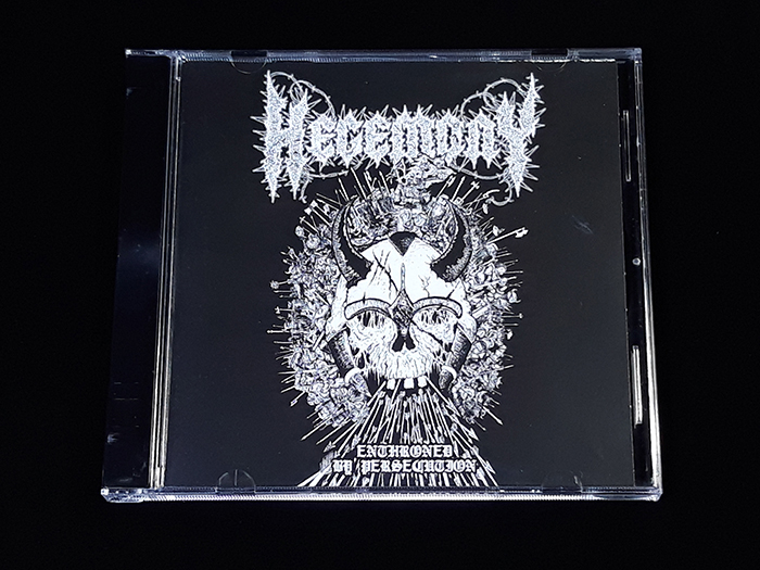HEGEMONY 'Enthroned by Persecution' CD