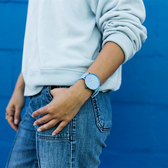 Skagen SKW6509 นาฬิกา ชาย-หญิง Aaren Kulor Light Blue Silicone Quartz Unisex's Watch