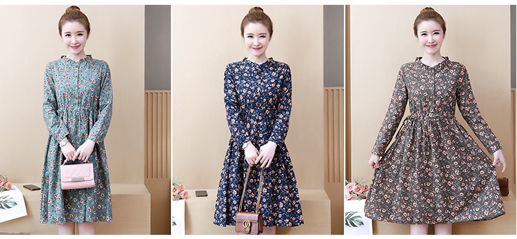 ชุดคลุมท้องสไตล์เกาหลี แบบสวยมาก กระดุมเปิดได้ มีเชือกปรับขนาดครรภ์ด้านข้าง M L XL XXL