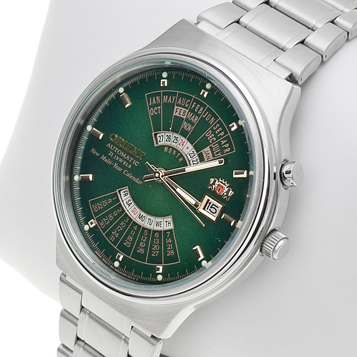 Orient FEU00002FW นาฬิกาผู้ชาย Orient รุ่น FEU00002FW, Automatic 21 Jewels Multi Year Calendar Men's Watch