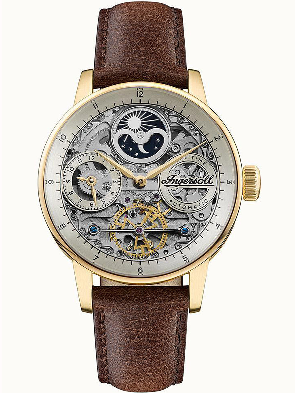 Ingersoll I07704 นาฬิาผู้ชาย The Jazz Automatic Men's Watch