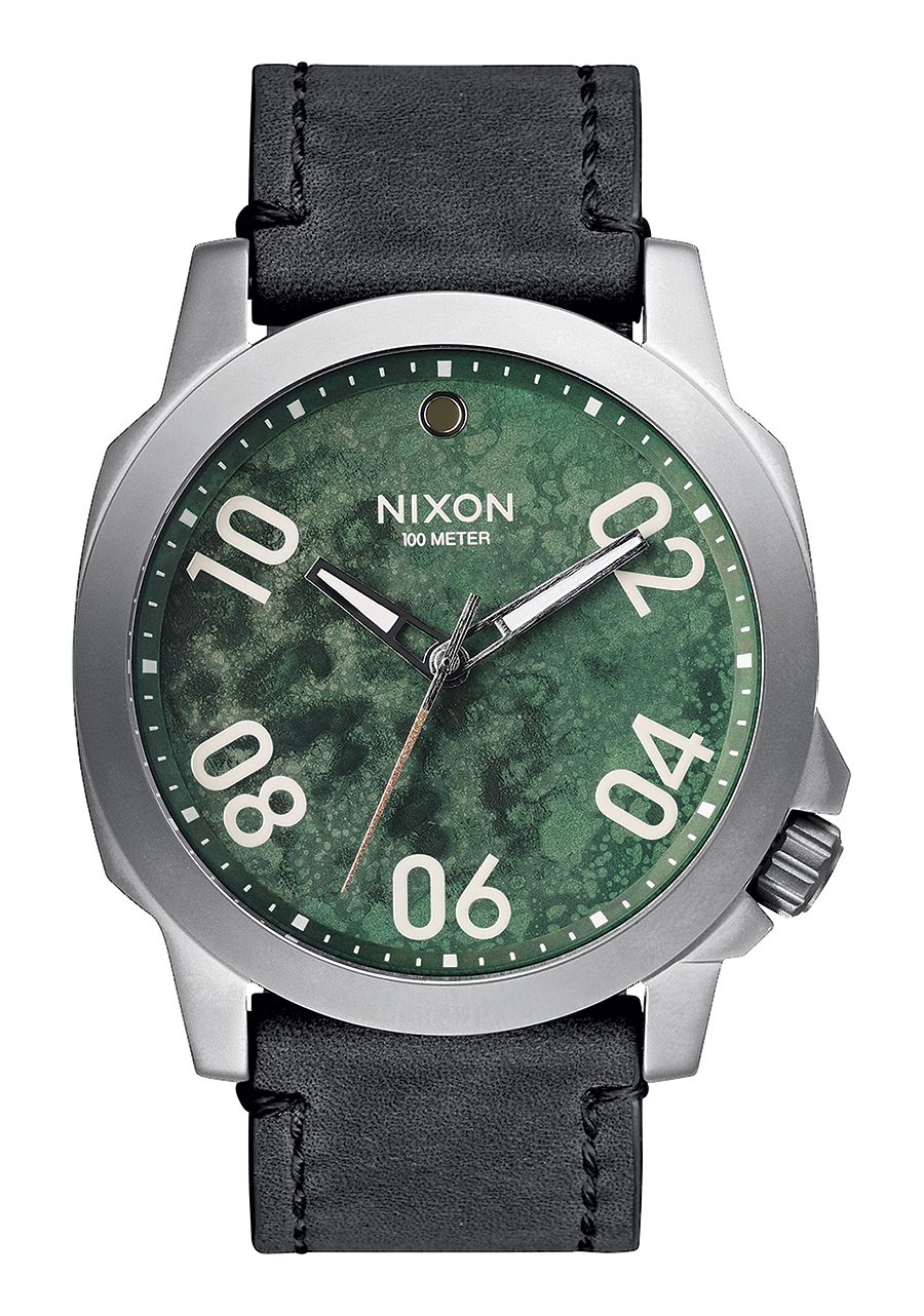 Nixon A466-2069-00 นาฬิกาผู้ชาย Nixon รุ่น A4662069, Ranger 45 Leather Men's Watch