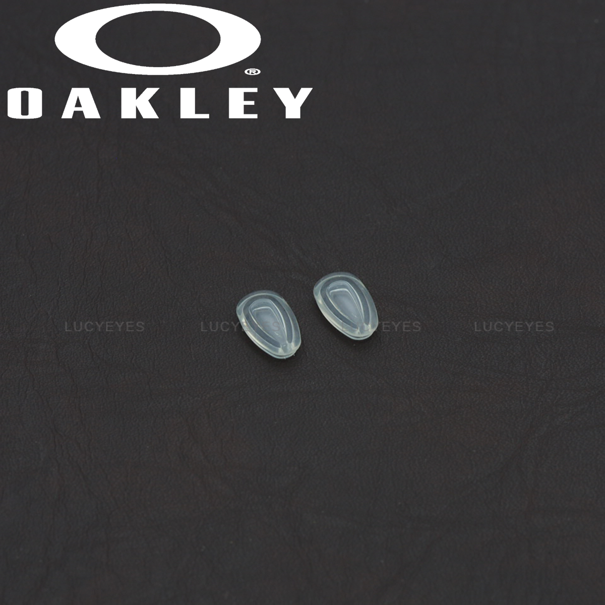 แป้นจมูกแว่น OAKLEY แบบสวมเหล็ก สีใส