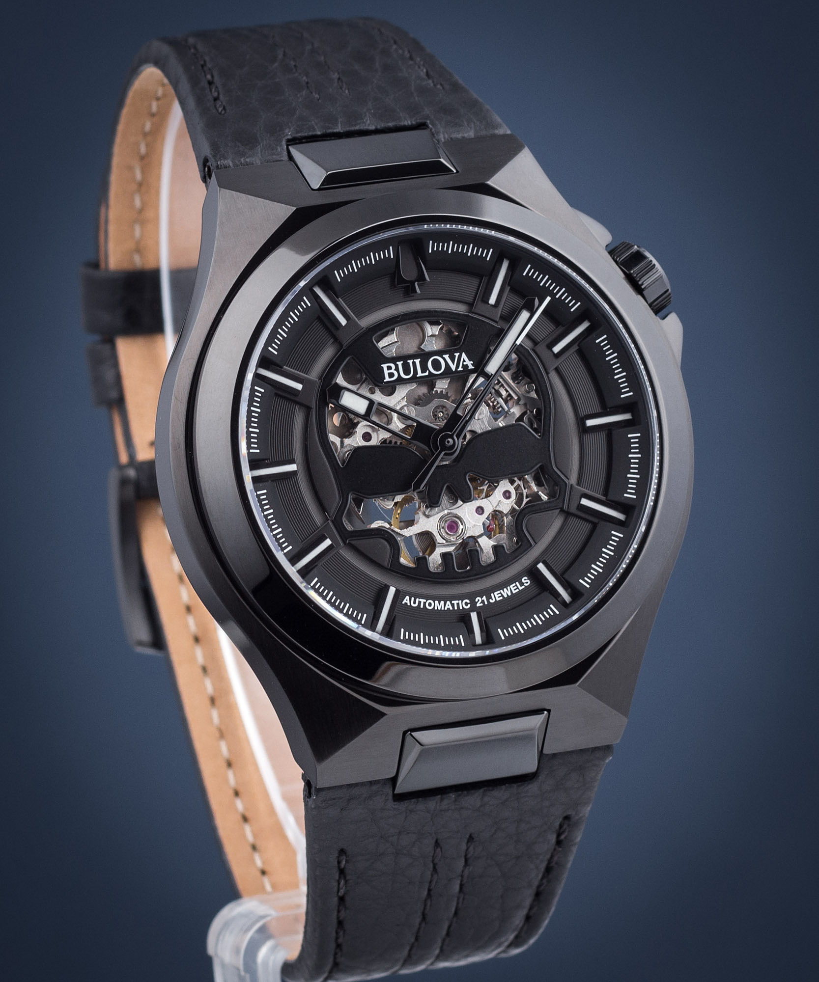 Bulova 98A238 นาฬิาผู้ชาย Maquina Automatic Skeleton Men's Watch