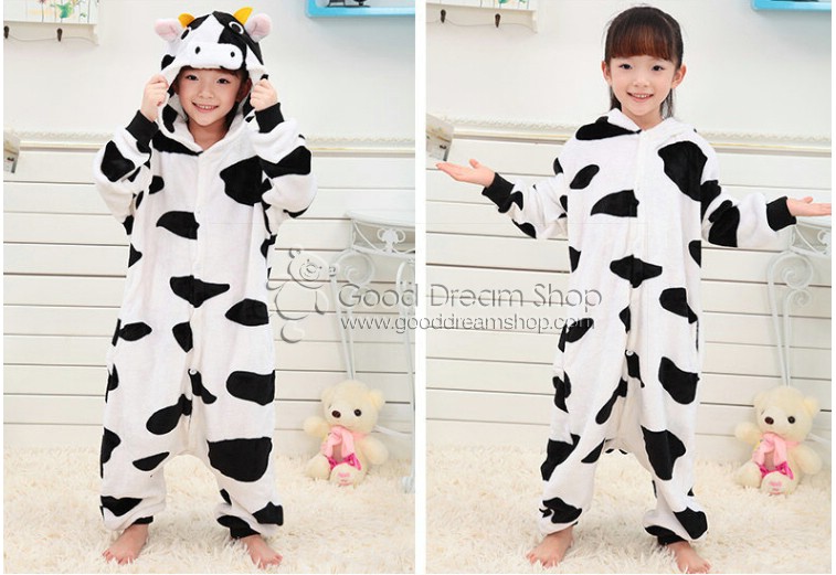 ชุดนอนมาสคอตเด็ก ลูกวัว