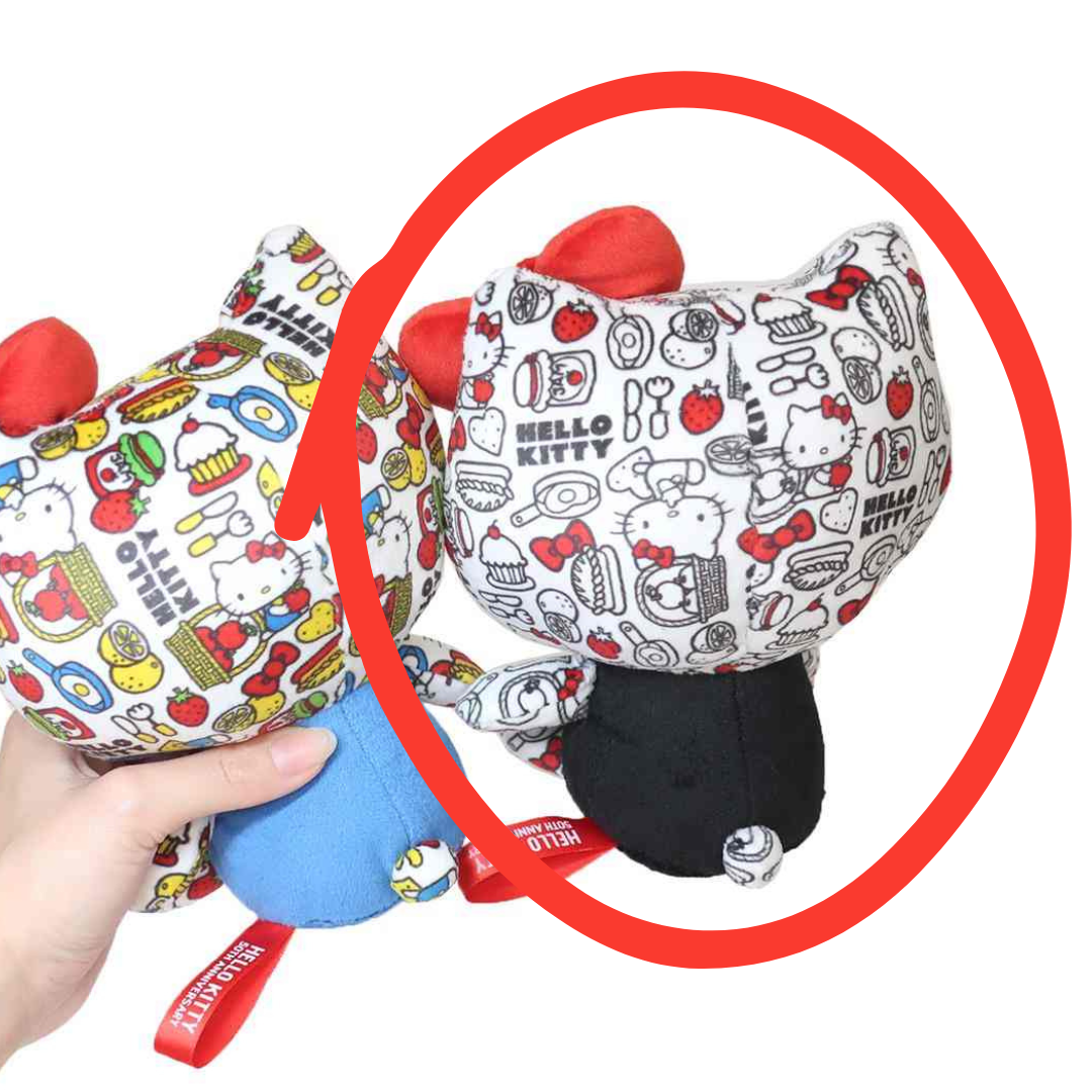 [PRE-ORDER] ตุ๊กตา คิตตี้ ครบรอบ 50 ปี Hello Kitty 50th Anniversary Red นำเข้าจากญี่ปุ่น Sanrio Japan ケイカンパニー ハローキティ（５０ＴＨ） お座りぬいぐるみ レッド KT50-ON-RD