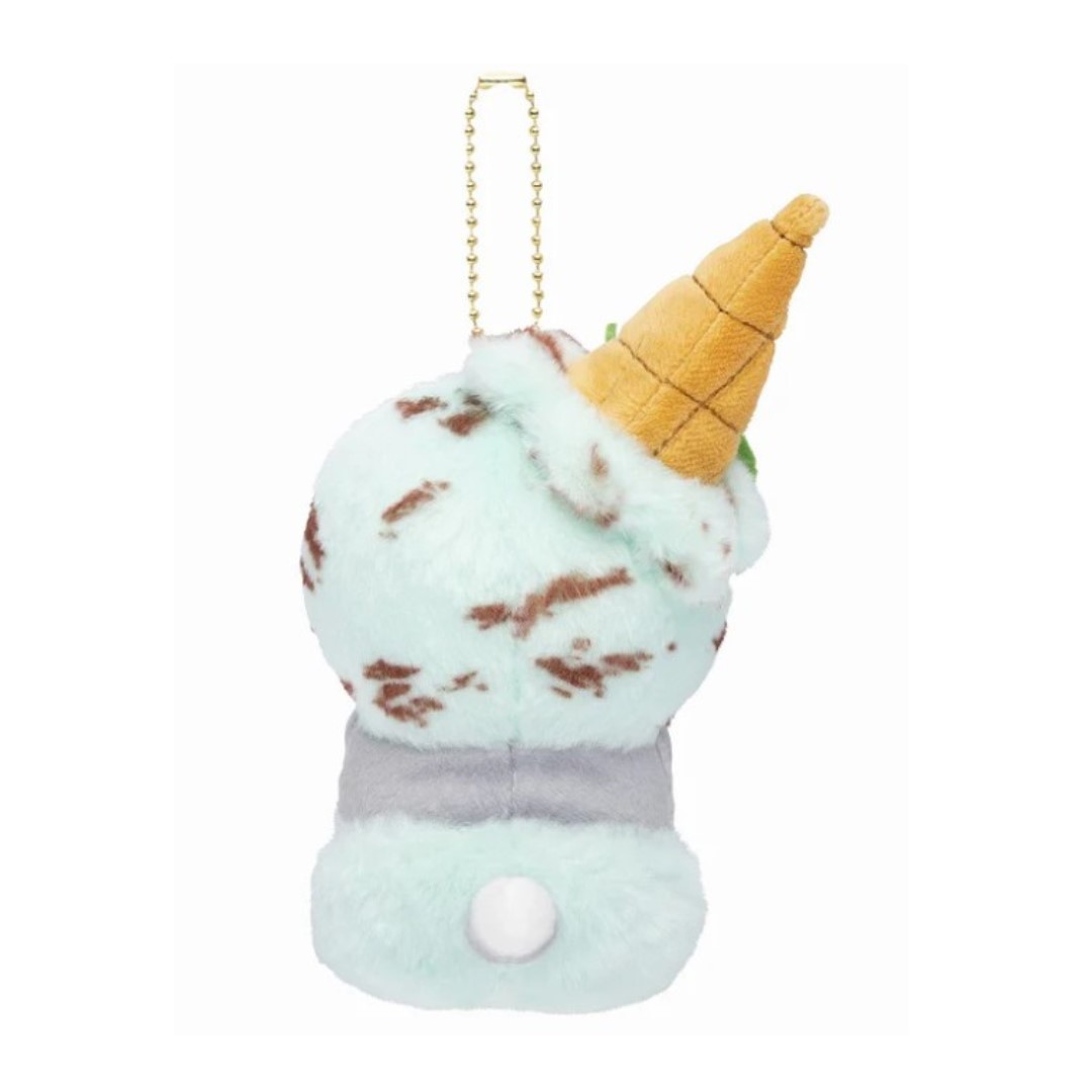 [PRE-ORDER] พวงกุญแจ ตุ๊กตา แมวโมฟุ ไอติม ช็อคโก้มินท์ mofusand Ice Nyan Mascot (Chocolate Mint)