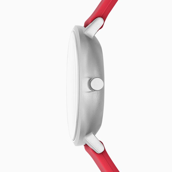 Skagen SKW1120 นาฬิกาผู้ชาย Aaren Kulor Three-Hand Multi-Colored Silicone Quartz + Set Watch Strap Men's Watch