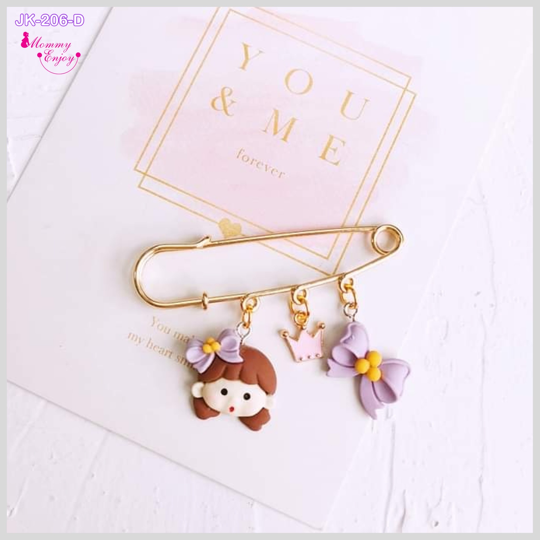 เข็มกลัดติดชุด ติดเพื่อความสวย หรือติดเพื่อความเชื่อสวยลงตัว เซต เด็กน้อย V.2