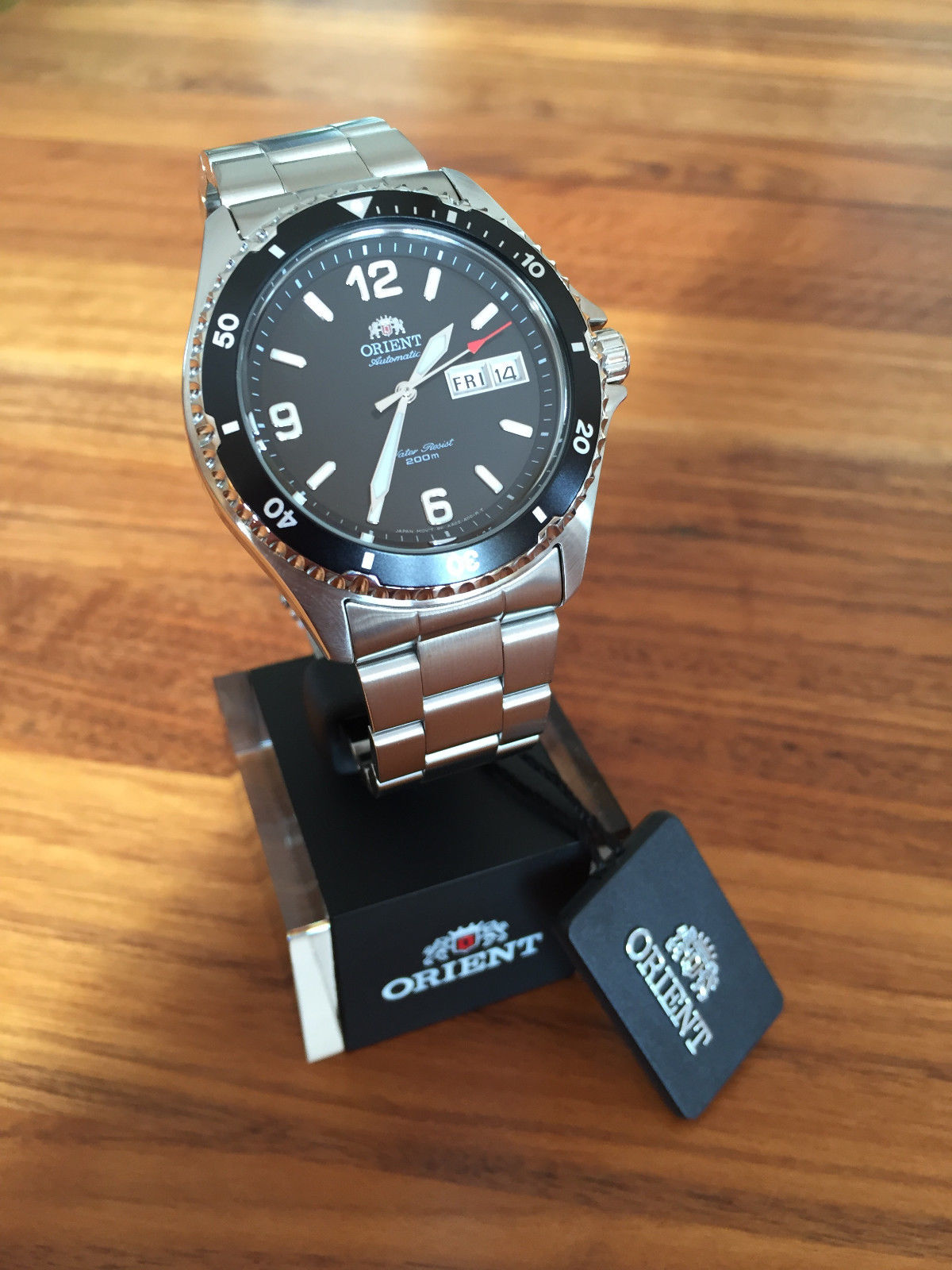 Orient AA02001B3 นาฬิกาผู้ชาย Orient รุ่น AA02001B3, Mako II Automatic Diver’s 200m Men's Watch