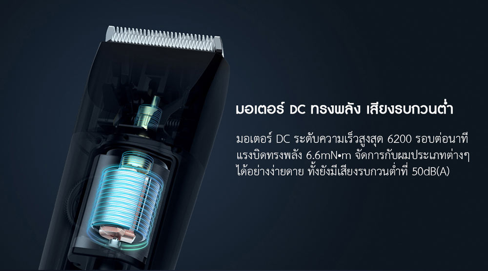 Xiaomi Hair Clipper - ปัตตาเลี่ยนไร้สายเสี่ยวหมี่