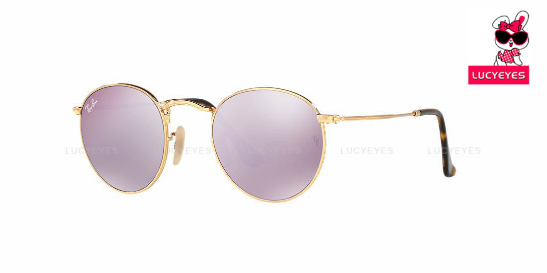 RayBan RB3447N 001/8O ROUND METAL