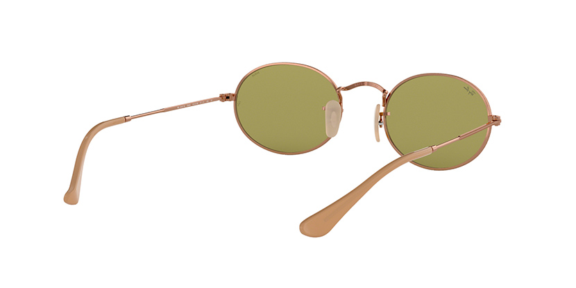 RayBan RB3547N 9131/4C OVAL FLAT LENSES