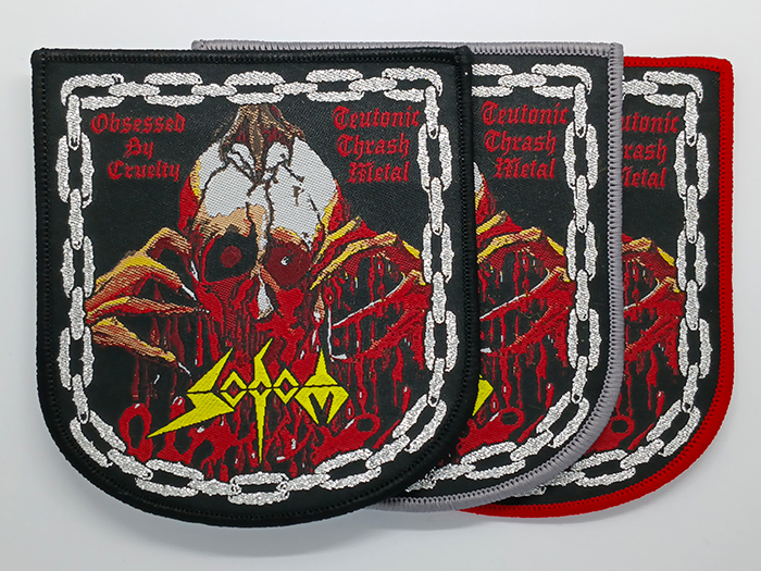 SODOM 'Obsessed By Cruelty' Woven Patch อาร์มแบบทอ