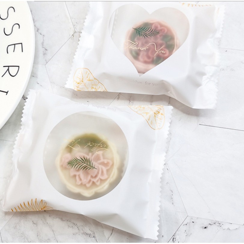 ถุงซีล ใส่ขนม คุกกี้ ลูกอม ขนาด 9x11-11.5 ซม. จำนวน 97-100 ใบ/แพ็ค ชุดที่ 2/2