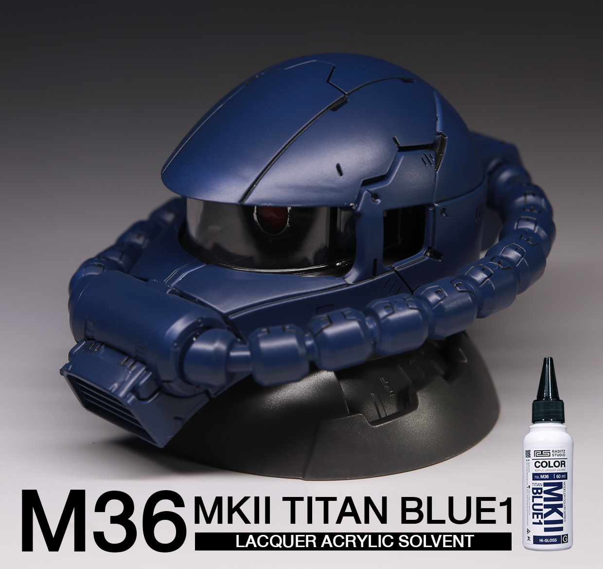 M36 MKII TITAN BLUE1 Type F [ด้าน] 60ml