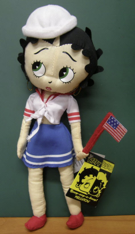 Betty Boop ชุดลูกเรือสาวแสนสวย ขนาด 12 นิ้ว (ของใหม่)