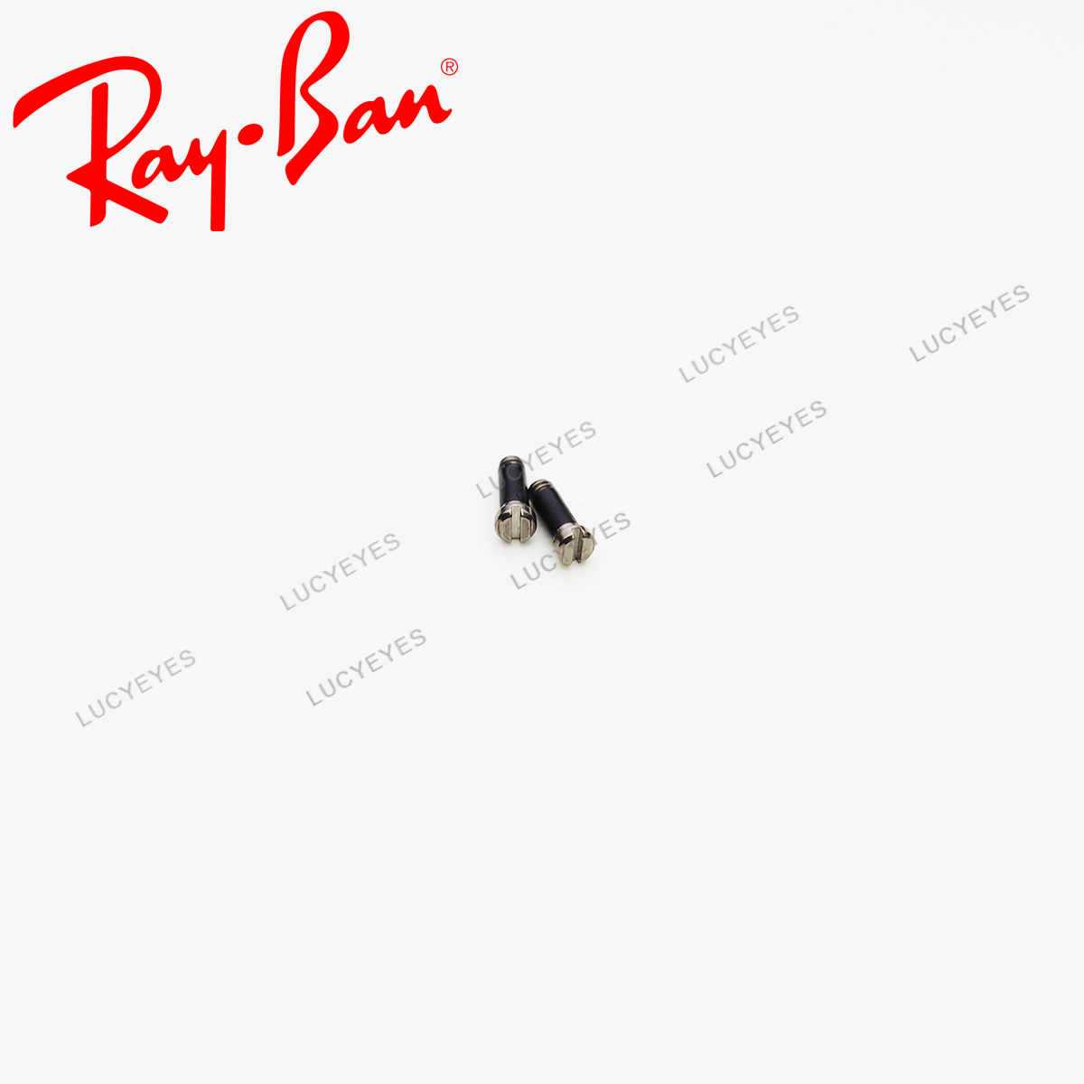 น๊อตแว่น RAYBAN แท้ 100% RB4246, CLUBROUND, RB4440NF, BLAZE WAYFARER สีเงิน
