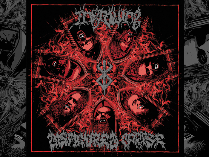 INGROWING / DISFIGURED CORPSE 'One Two Three Four We Are Vampires' Split CD